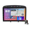 Android Autoradio Car Stereo with Bluetooth WiFi for Peugeot 408 2010-2016 Compatible with Carplay RDS Auto Radio Stereo 9 inch Touch Display Car Media Player view 1