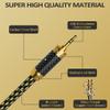Mygatti Hi-Fi 3.5mm Audio Cable 100 Feet, 90 Degree Right Angle Stereo Aux Cord, Silver Plated Copper, Multiple Shield, Nylon Braided 1/8 inch 3.5 mm Auxiliary Jack for Real HiFi Sound, Audiophiles view 2