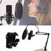 Xcello Microphone, BM700 Black USB Capacitive Microphone Set for Recording, Live Broadcast, and Computer Use view 2