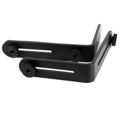 DAGIJIRD Dual L Shape Camera Flash Holder Mount Bracket with 1/4'' Screw for DSLR Camera LED Light Flash Light