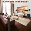 Bobtot Surround Sound Systems Wireless Rear Satellite Speakers - 800W 6.5inch Subwoofer 5.1/2.1 Channel Home Theater Systems with ARC Optical Bluetooth Input view 4