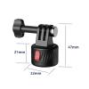 DAGIJIRD Magnetic Quick Release Tripod Mount Adapter for Action Camera Tripod Magnetic Accessories view 3