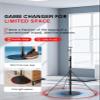 IFOOTAGE A400 Round Base Monopod, 79'' Photography Light Stand with Flat Base, Aluminum Studio Tripod Monopod Stand for Video Recording, Live Streaming, Interview, Payload 22lb view 3