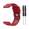 INF Silicone Watch Band Compatible with Garmin 920XT, Wrist Strap for Women/Men, Adjustable Breathable Sport Replacement Band(Red) view 1