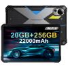 FOSSIBOT DT2 10.4in Rugged Tablet, 22000mAh 20GB+256GB Waterproof, 66W Rapid Charging, 2K Display, Android 13, 4G LTE/WiFi 6, G99 Chip, 64+32MP, IP68/IP69K, Fingerprint/Face Unlock, OTG view 1