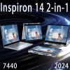 Dell Inspiron 14 7430 2-in-1 Business Laptop (14" FHD+ Touchscreen, Intel 10-Core i7-1355U, 16GB LPDDR5 RAM, 1TB SSD, Active Stylus) Backlit, FP, FHD Webcam, 2024 Inspiron 7000, Win 11 Pro, Silver view 3