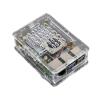 TUOPUONE Clear Acrylic Case Compatible with Raspberry Pi 5 Supports Installing Official Active Cooler Clear Acrylic Panels Nice Looking Dustproof view 1