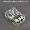 TUOPUONE Clear Acrylic Case Compatible with Raspberry Pi 5 Supports Installing Official Active Cooler Clear Acrylic Panels Nice Looking Dustproof view 4