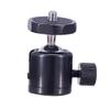 NovelGoal Mini Ball Head Screw Tripod Mount 360 Degree Rotation 1/4" Swivel Head Monitor Stand for DSLR Camera LED Light Bracket (Black) view 1