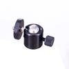 NovelGoal Mini Ball Head Screw Tripod Mount 360 Degree Rotation 1/4" Swivel Head Monitor Stand for DSLR Camera LED Light Bracket (Black) view 2
