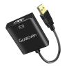 Guaroven USB to HDMI Adatper,USB to hdmi Adapter for Monitor,TV,Projector,Laptop,PC with Resolution 1920 * 1080P,Windows 11, Windows 10/8, macOS view 1