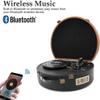 LEONYS Record Player, Portable Suitcase Record Player, 3-Speed Belt-Driven Turntable with Built-in Speakers,Support USB Playback/RC view 4