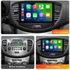 ADMLZQQ Double Din Car Stereo Multimedia with Bluetooth and 9" Touchscreen Android 11 for Hyundai i10 2007-2013, with GPS/Car-Play Android/SWC/Backup Camera/Mirror Link/4G WiFi,Y3 4+64g view 2