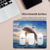 Funny Animal Dolphin Premium Ergonomic Mouse Pad - Horizontal, Non-Slip, Durable, Waterproof Design Office and Gaming Mouse Pads view 4