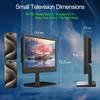 Feihe 14 Inch Small TV - HD Kitchen TV with ATSC Tuner, HDMI/USB/VGA, Built-in Stand and Remote Control, Suitable for RV, Camping, and Offices(No Smart TV) view 2