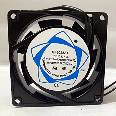 JAOMCONG SF8025AT Fan SF8025AT P/N1082HSL 110-120V 0.12A 8CM AC AXIAL Fan