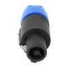 10PCS Audio Speaker Connector C NL4FC Speaker Plug User Friendly Locking 4 Pin Plug Cable Connector (Blue) view 4