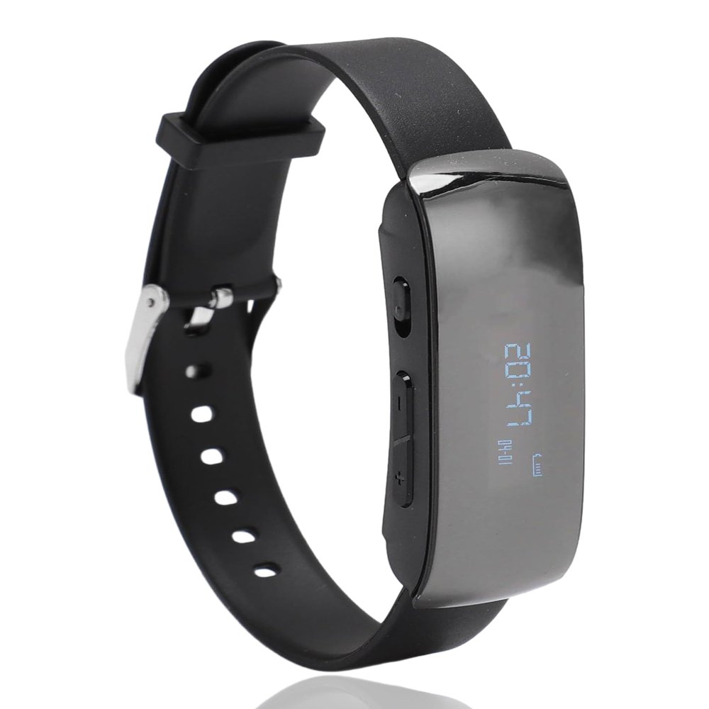 Digital Voice Recorder Watch, Bracelet Recording Device with 90mAh Battery, Wristband, MP3 Recorder with Timing Recording Audio Device, Watch Voice Activated Recorder (32G)