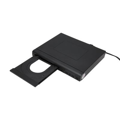 HD DVD Player, Mini DVD Players for TV with Cable, DVD R, DVD RW, JPEG, CD R, CD RW Supported, Built in PAL NTSC, Remote Control, USB2.0 Expansion Interface (US Plug)