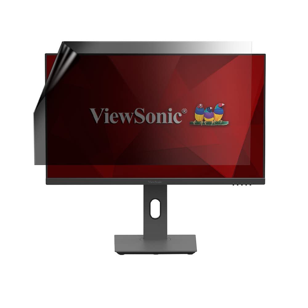 celicious Privacy Lite 2-Way Anti-Glare Anti-Spy Filter Screen Protector Film Compatible with ViewSonic Monitor 27 VX2762-4K-MHDU