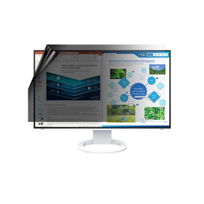 celicious Privacy Lite 2-Way Anti-Glare Anti-Spy Filter Screen Protector Film Compatible with Eizo FlexScan 27 EV2781