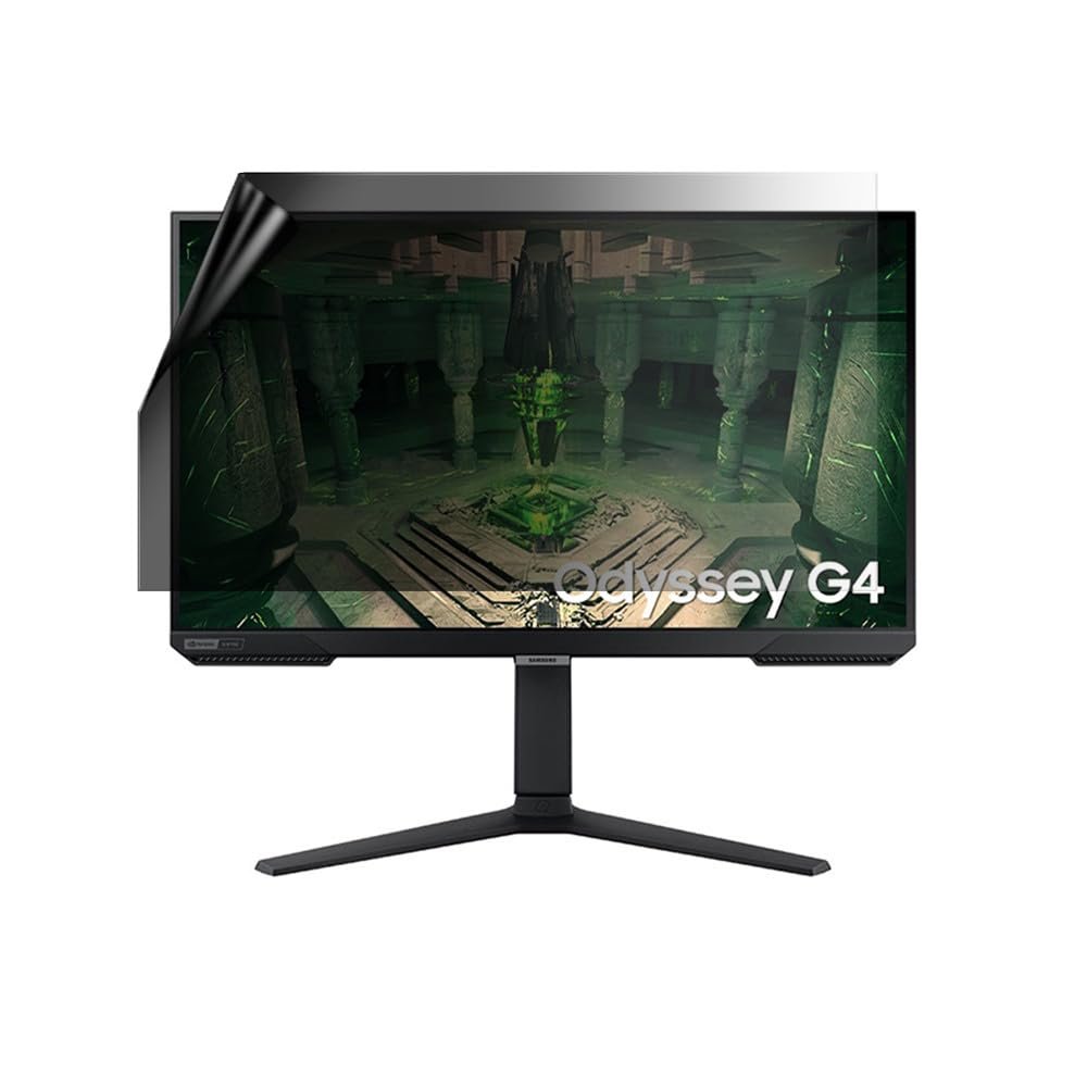 celicious Privacy Lite 2-Way Anti-Glare Anti-Spy Filter Screen Protector Film Compatible with Samsung Odyssey G4 27 S27BG40