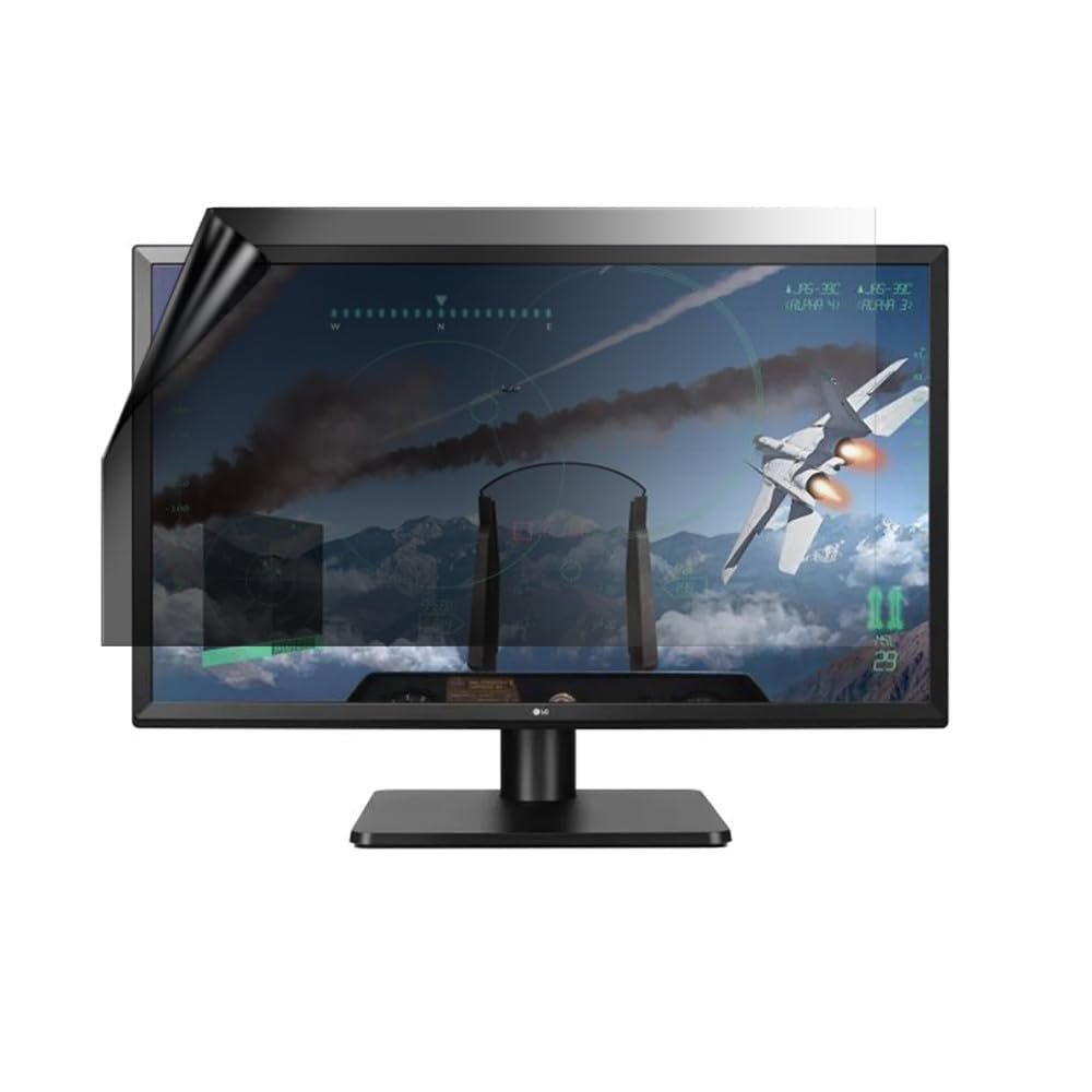 celicious Privacy Lite 2-Way Anti-Glare Anti-Spy Filter Screen Protector Film Compatible with LG Monitor 27 27UD58P
