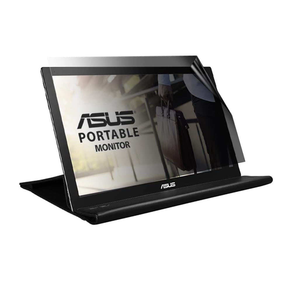 celicious Privacy Lite 2-Way Anti-Glare Anti-Spy Filter Screen Protector Film Compatible with Asus Monitor 15 MB169B+