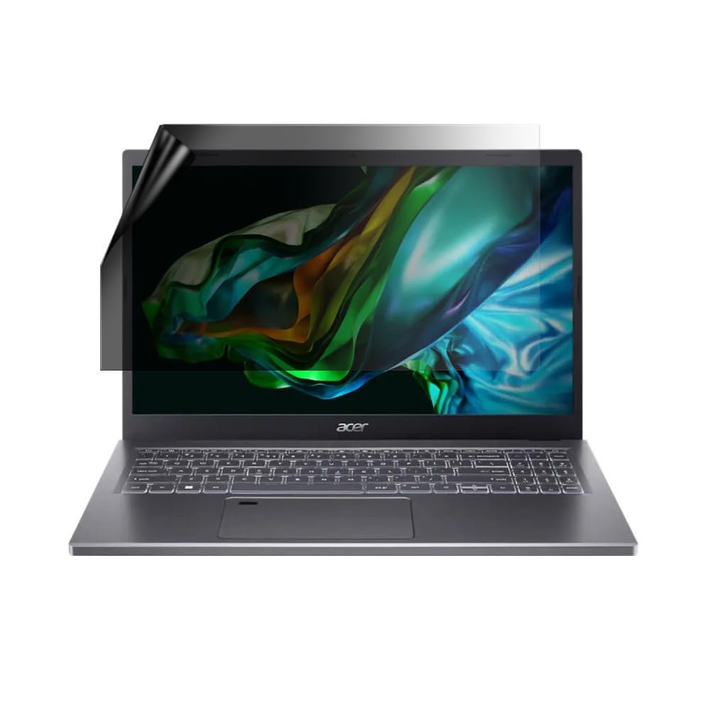 celicious Privacy Lite 2-Way Anti-Glare Anti-Spy Filter Screen Protector Film Compatible with Acer Aspire 5 A515-58M