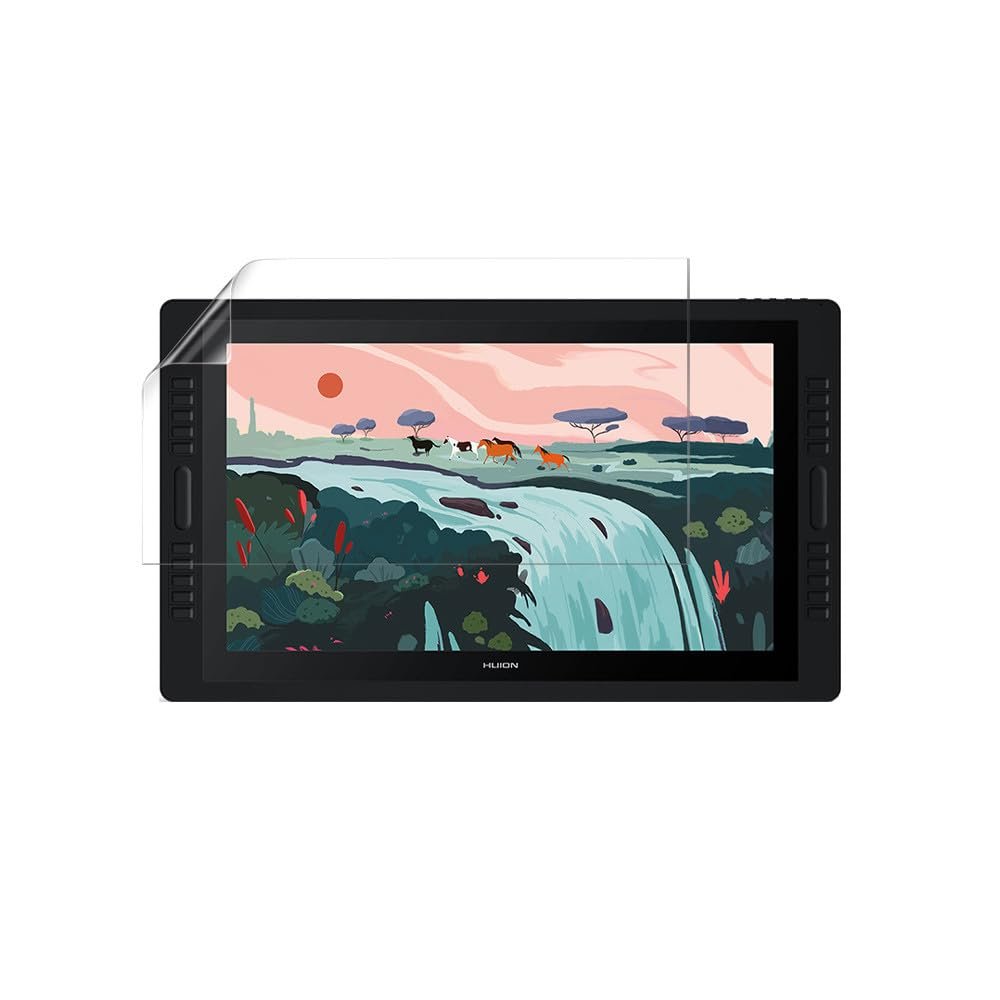 celicious Silk Mild Anti-Glare Screen Protector Film Compatible with Huion Kamvas Pro 24 QHD [Pack of 2]
