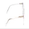 Calabria Ernest 4908 Round Blue Light Blocking Reading Glasses +3.00 Clear Crystal Men Women view 2