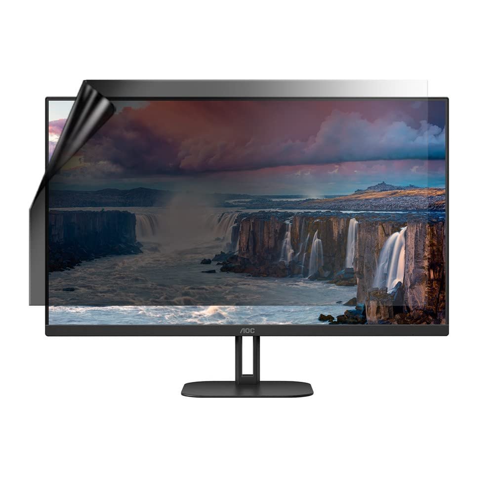 celicious Privacy Lite 2-Way Anti-Glare Anti-Spy Filter Screen Protector Film Compatible with AOC Monitor 27 27V5CE