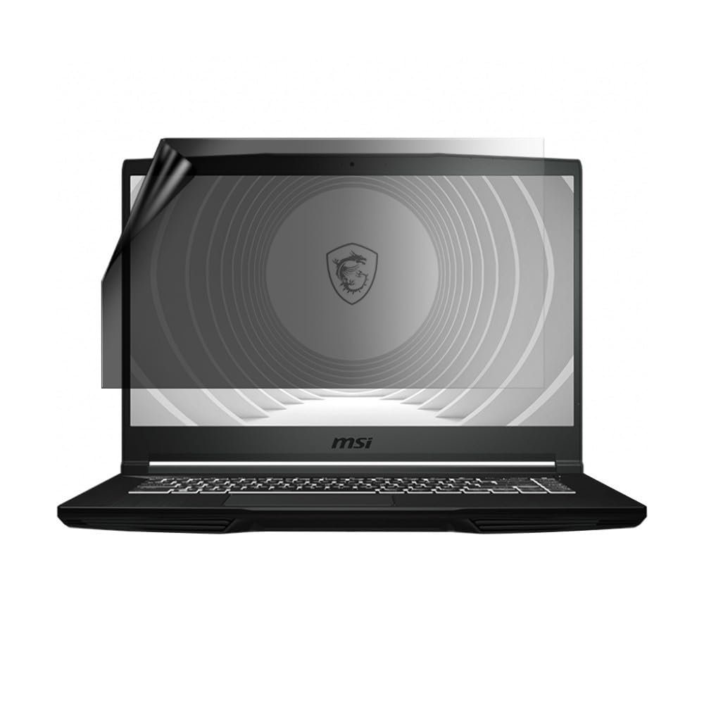 celicious Privacy Lite 2-Way Anti-Glare Anti-Spy Filter Screen Protector Film Compatible with MSI CreatorPro M15 A11U