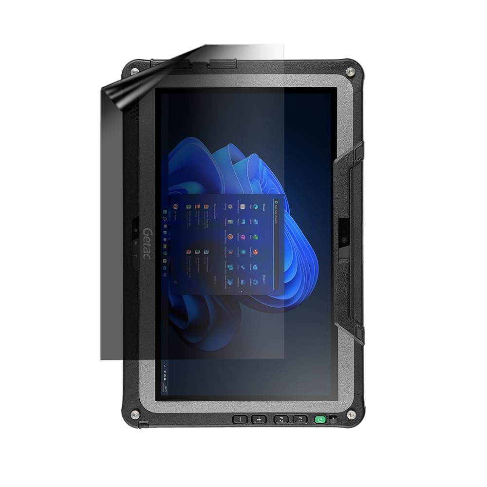 celicious Privacy Lite (Portrait) 2-Way Anti-Glare Anti-Spy Filter Screen Protector Film Compatible with Getac F110 (2021)