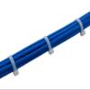Triton Products 11" Nylon Zip Ties - 50 LB Tensile Strength, Heavy Duty Indoor Outdoor Cable Ties, 100 Pack (Natural) view 3