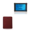 BoxWave Case Compatible with Teguar TRT-4680-08 - Velvet Pouch Stand, Velour Slip Sleeve Built-in Foldable Kickstand - Burgundy view 1