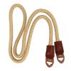 Haofy Camera Shoulder Belt, Cowhide Joint Unique Cylindrical Design Camera Neck Shoulder Strap for Outdoor Camping (Khaki) view 4