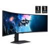 Samsung 49 Odyssey G9 Series DQHD 1000R Curved Gaming Monitor, 1ms(GtG), VESA DisplayHDR 1000, 240Hz, AMD FreeSync Premium Pro, Height Adjustable Stand, Ultrawide Screen, LS49CG954ENXZA, 2024 view 2