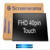 SCREENARAMA New Screen Replacement for Dell Latitude 5510 5511 P80F (FHD 40pin Touch IPS) LCD LED Display with Tools and Tape view 1