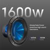 Audiopipe 12" Eye Candy Aluminum Cone Subwoofer (TXX-APD-12BL), Superior Performance, 1600 Watts, 120 Oz Magnet, BASV Voice Coil, Aluminum Basket, Sleek Candy Blue, Multi-Connect Terminals view 2
