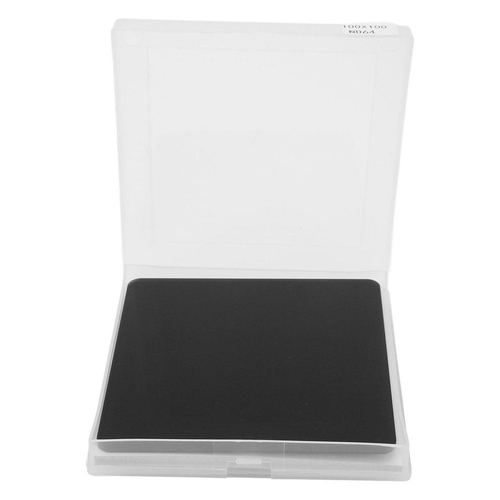 100mm ND Filter, 2mm Thickness Eliminates Reflections 100x100mm ND Filter Reduces Shutter Speed for Photography (ND64)