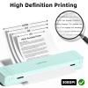 PokeLabel Mobile Portable Wireless Printer, P831 Portable Thermal Transfer Printer, Bluetooth & Inkless, 300DPI, US Letter/A4/A5/B5 Plain Paper Compatibility, Ideal for Business Travel view 4