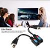 MUNEFE Video Bal Transceiver, Passive Video Bal Adapter, Twisted Pair Data Transmier for port Video Sinals view 2