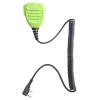 2 Pin K1 Shoulder Mic Walkie Talkie External Speaker Microphone Compatible with Baofeng,Kenwood,Retevis Radios RT21 RT22 UV5R BF-888S BF-F8HP TK(Lime Green,IP54 Waterproof,4Pack) view 2