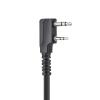 2 Pin K1 Shoulder Mic Walkie Talkie External Speaker Microphone Compatible with Baofeng,Kenwood,Retevis Radios RT21 RT22 UV5R BF-888S BF-F8HP TK(Lime Green,IP54 Waterproof,4Pack) view 3