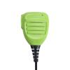 2 Pin K1 Shoulder Mic Walkie Talkie External Speaker Microphone Compatible with Baofeng,Kenwood,Retevis Radios RT21 RT22 UV5R BF-888S BF-F8HP TK(Lime Green,IP54 Waterproof,4Pack) view 4