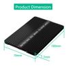 Mustpoint New Version M.2(NGFF) NVMe SSD to U.2 (SFF-8639) 2.5" SSD Adapter with Thermal pad, Convert M.2 NVMe SSD to U.2 not for SATA, Black view 4
