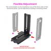 Akeipho L Bracket Vertical Mount Quick Release Plate for DJI Ronin RSC2 / RS2/ RS3 / S, Zhiyun Weebill S Gimbal, DSLR Camera, Tripod, Monopod view 2