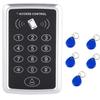 BSTUOKEY Door Access Control Keypad, Stand-Alone Password RFID Reader+5PCS Keyfob Keychain for Entry Home Security Access Controller view 1