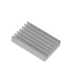 10PCS Heatsink Radiator Cooler Radiator 30x20x6MM Silver Slot Heat Sink view 2